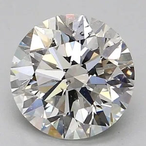 1.51 Carat Round H SI2 Natural Diamond