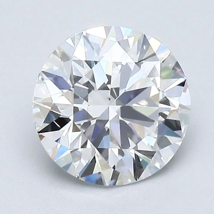 1.54 Carat Round F SI1 Natural Diamond 1 1.54 Carat Round F SI1 Natural Diamond