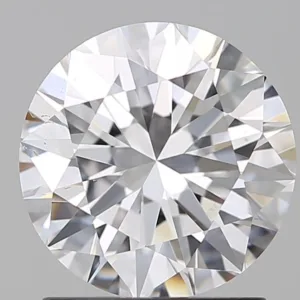 1.55 Carat Round D SI1 Natural Diamond