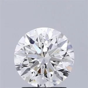 1.55 Carat Round F SI2 Natural Diamond