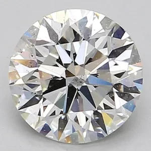 1.56 Carat Round H SI1 Natural Diamond