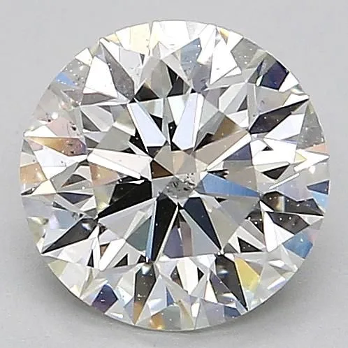1.56 Carat Round H SI1 Natural Diamond 1 1.56 Carat Round H SI1 Natural Diamond