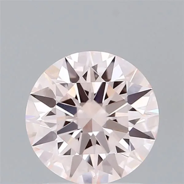 1.58 Carat Round Fancy Light Pink VS2 Lab Diamond 1 1.58 Carat Round Fancy Light Pink VS2 Lab Diamond