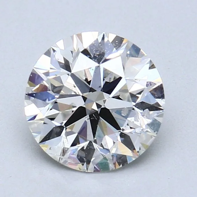 1.62 Carat Round F SI2 Natural Diamond 1 1.62 Carat Round F SI2 Natural Diamond