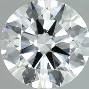 1.7 Carat Round D SI1 Natural Diamond