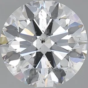 1.7 Carat Round F SI2 Natural Diamond