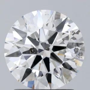 1.7 Carat Round F SI2 Natural Diamond