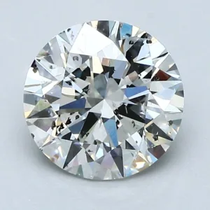 1.7 Carat Round H SI2 Natural Diamond