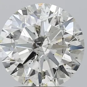 1.7 Carat Round I SI2 Natural Diamond
