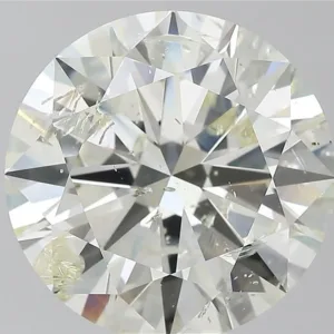 10.02 Carat Round J SI2 Natural Diamond