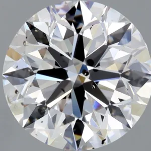 2 Carat Round D SI2 Natural Diamond