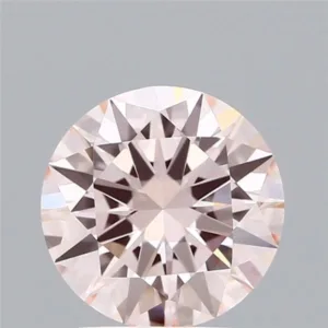 2 Carat Round Fancy Intense Pink VVS2 Lab Diamond