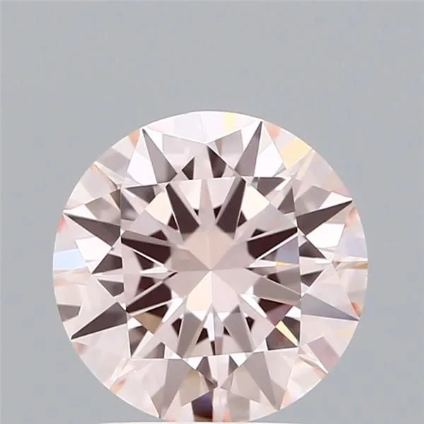 2 Carat Round Fancy Intense Pink VVS2 Lab Diamond 1 2 Carat Round Fancy Intense Pink VVS2 Lab Diamond