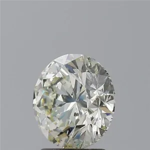 2 Carat Round K SI2 Natural Diamond
