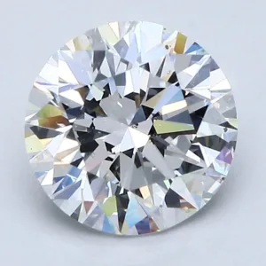 2.01 Carat Round D SI1 Natural Diamond