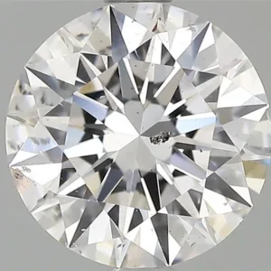 2.01 Carat Round D SI2 Natural Diamond