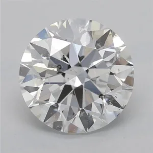2.01 Carat Round E SI2 Natural Diamond
