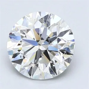 2.01 Carat Round F SI1 Natural Diamond
