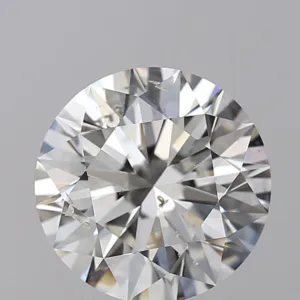 2.01 Carat Round H SI1 Natural Diamond
