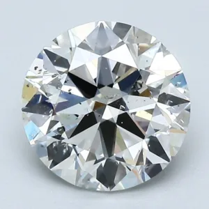 2.01 Carat Round J SI2 Natural Diamond