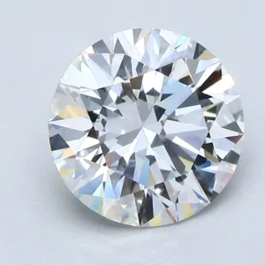 2.02 Carat Round D VVS2 Natural Diamond