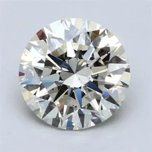 2.02 Carat Round J SI2 Natural Diamond