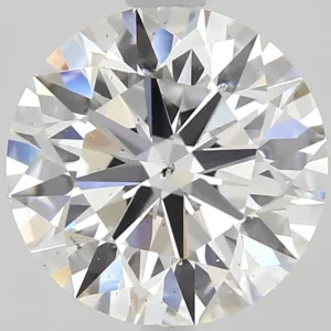 2.03 Carat Round D SI1 Natural Diamond