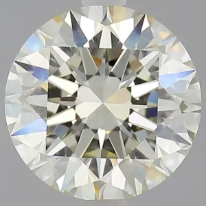 2.04 Carat Round N VVS2 Natural Diamond