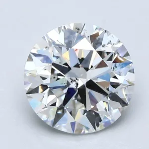 2.14 Carat Round G SI2 Natural Diamond