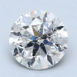 2.17 Carat Round E SI2 Natural Diamond