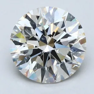 2.17 Carat Round H SI1 Natural Diamond