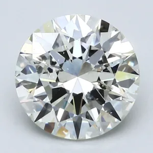 2.21 Carat Round J SI2 Natural Diamond