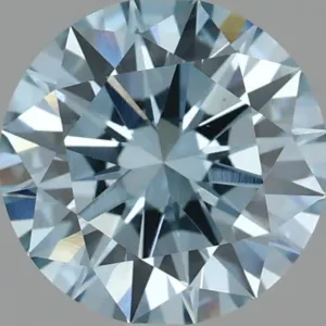 2.25 Carat Round Fancy Vivid Blue VS1 Lab Diamond
