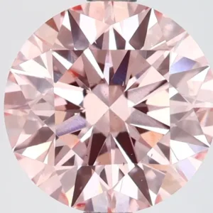 2.53 Carat Round Fancy Intense Pink VS2 Lab Diamond