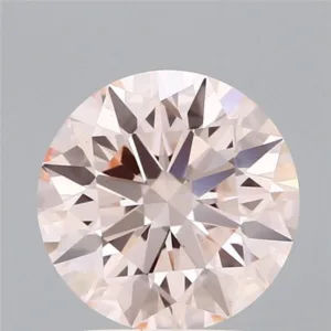 2.55 Carat Round Fancy Pink VS1 Lab Diamond