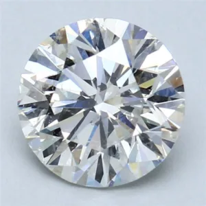2.59 Carat Round F SI1 Natural Diamond