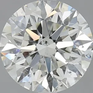 2.6 Carat Round K SI2 Natural Diamond