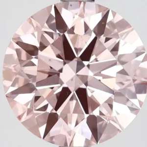 2.71 Carat Round Fancy Intense Pink VS2 Lab Diamond