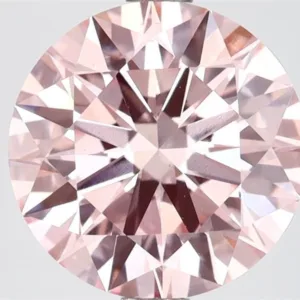2.89 Carat Round Fancy Intense Pink VS1 Lab Diamond