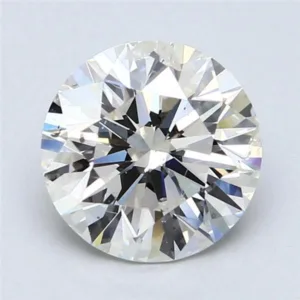 3 Carat Round F SI2 Natural Diamond