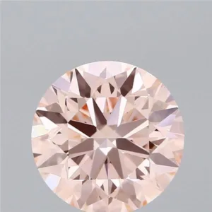 3 Carat Round Fancy Intense Pink VS1 Lab Diamond