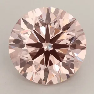 3 Carat Round Fancy Intense Pink VS1 Lab Diamond