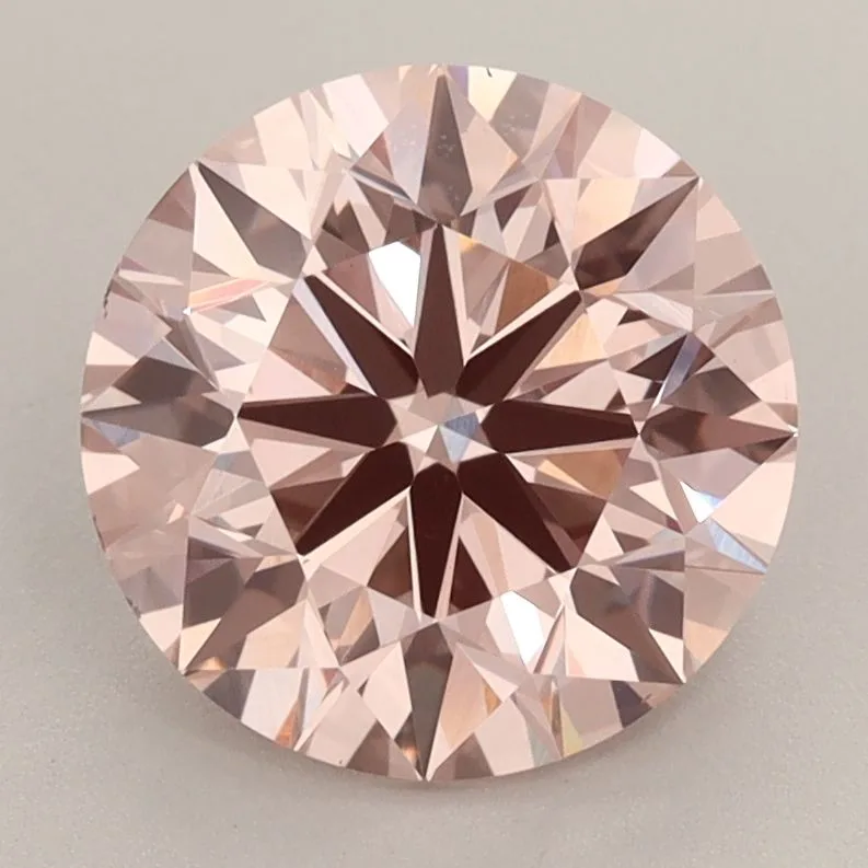 3 Carat Round Fancy Intense Pink VS1 Lab Diamond 1 3 Carat Round Fancy Intense Pink VS1 Lab Diamond