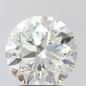 3 Carat Round J SI2 Natural Diamond