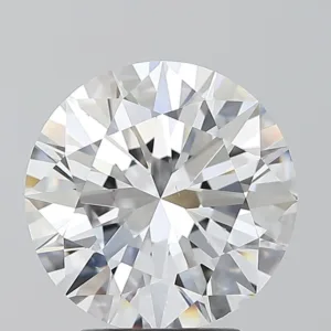 3.01 Carat Round D SI1 Natural Diamond