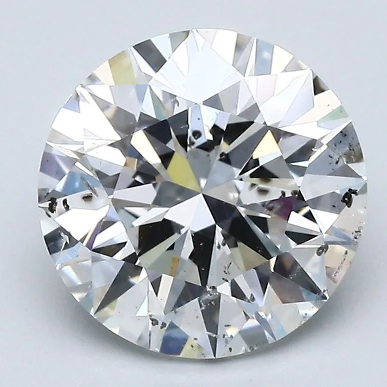 3.01 Carat Round E SI2 Natural Diamond 1 3.01 Carat Round E SI2 Natural Diamond