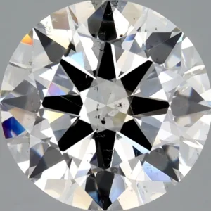 3.01 Carat Round H SI2 Natural Diamond