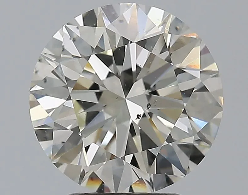 3.01 Carat Round J SI1 Natural Diamond 1 3.01 Carat Round J SI1 Natural Diamond