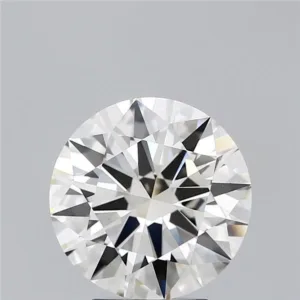 3.01 Carat Round J VS1 Natural Diamond