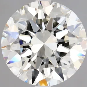 3.01 Carat Round K VVS2 Natural Diamond